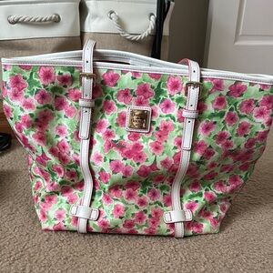 Dooney & Bourke Floral Tote Bag